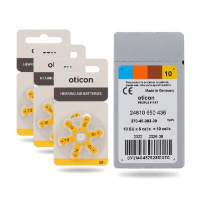 Oticon 10 6 x 10 pack