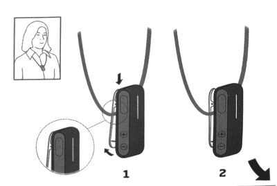 Oticon Lanyard Set 2 pcs. ConnectClip